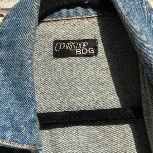 Destroyed Boyfriend Denim Jacket - Picture 5 of 7